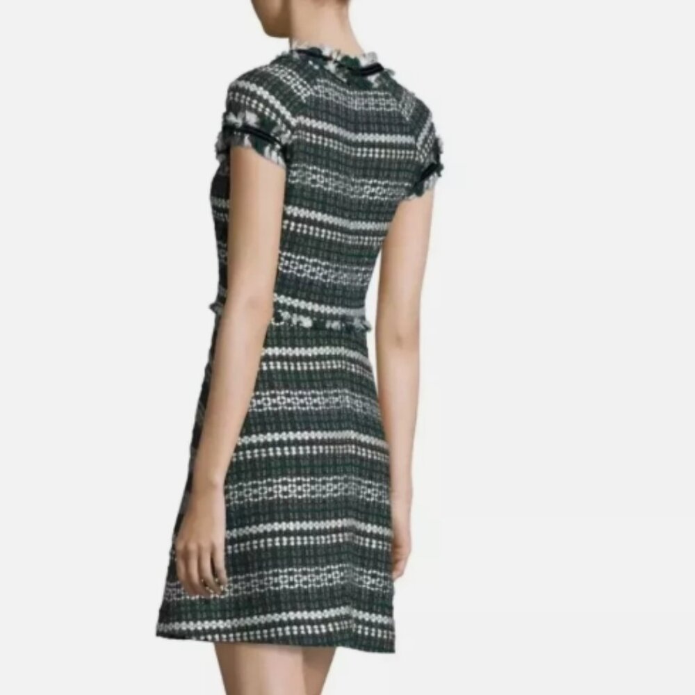 Tory Burch Black and White Mini Dress - Picture 8 of 10